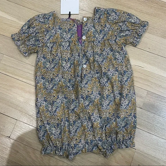 The New Society Aubry Forest Baby Romper